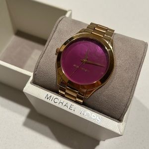 Michael Kors Slim Runway Watch MK-3550 brand new; never worn.  $90.00 (OBO)